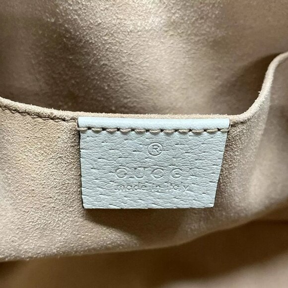 Auth GUCCI Ophidia GG Flora Small Shoulder Bag Beige White Multi PVC 1053-11724 - Picture 13 of 14